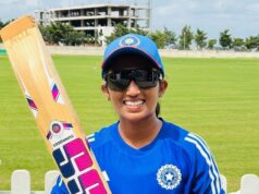 Vrinda Dinesh e Anushka Sharma marcaram a vitória de oito postigos para a Índia A sobre o Paquistão A na ACC Women’s Asia Cup Rising Stars Vrinda Dinesh e Anushka Sharma marcaram a vitória de oito postigos para a Índia A sobre o Paquistão A na ACC Women's Asia Cup Rising Stars