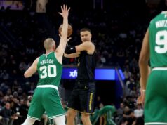 Warriors derrotados pelo Celtics na estreia de Kristaps Porzingis pelo Golden State Warriors derrotados pelo Celtics na estreia de Kristaps Porzingis pelo Golden State