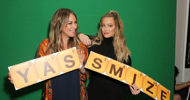 É Hilary Duff, não falamos sobre sua irmã Haylie Duff detalhando as letras