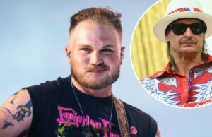 Zach Bryan reage ao programa alternativo do intervalo SB LX do Turning Point USA Zach Bryan reage ao Turning Point USA 2026 Super Bowl Halftime Show chama-o de o Kid Rock mais assustador
