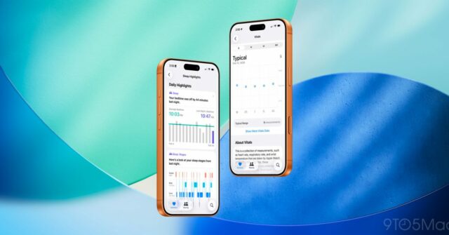 iOS 26.4 adiciona mais dados de sono e sinais vitais ao Apple Health
