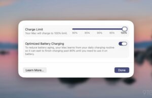 macOS 26.4 traz limite de carga da bateria para Mac e atalhos macOS 26.4 traz limite de carga da bateria para Mac e atalhos