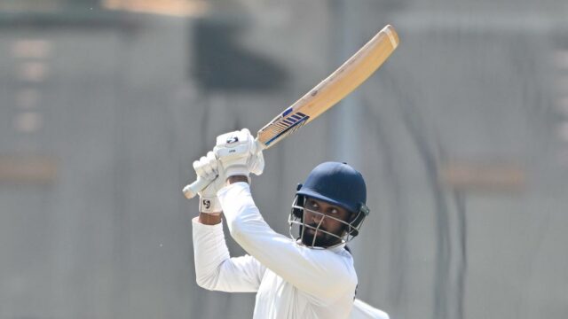 ‘Para ganhar o Troféu Ranji, é importante que todos os batedores atirem’, diz R Smaran de Karnataka
