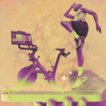 Captura de tela das configurações de idioma do Peloton