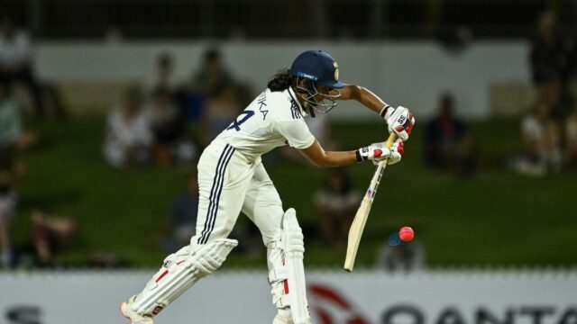 PONTUAÇÃO AO VIVO AUS-W vs IND-W, apenas dia de teste 3: a Austrália precisa de 25 para vencer a Índia
