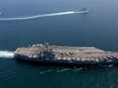 4 mísseis balísticos iranianos atingiram o porta-aviões americano USS Abraham Lincoln 4 mísseis balísticos iranianos atingiram o porta-aviões americano USS Abraham Lincoln