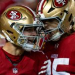 brock purdy and george kittle 49ers