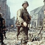 O elenco de 'O Resgate do Soldado Ryan'.