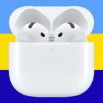 Um par de AirPods