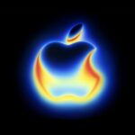 O que você mais espera no próximo evento da Apple? | Logotipo do evento da Apple mostrado