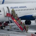 A Dinamarca teria enviado bombas de sangue e explosivos para a Groenlândia enquanto se preparava para uma guerra em grande escala contra os EUA depois que Donald Trump ameaçou invadir a ilha.