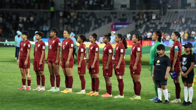 A Índia foi eliminada da Copa Asiática Feminina da AFC de 2026 com derrota por 1 a 3 para o Taipé Chinês
