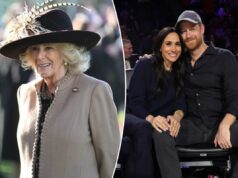 A Rainha Camilla disse à amiga Meghan Markle que ‘fez uma lavagem cerebral’ em Harry em meio a uma rivalidade com a família real, afirma um novo livro A Rainha Camilla disse à amiga Meghan Markle que 'fez uma lavagem cerebral' em Harry em meio a uma rivalidade com a família real, afirma um novo livro