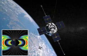 A Sonda Van Allen A da NASA, de 1.300 libras, volta à Terra após 14 anos no espaço A Sonda Van Allen A da NASA, de 1.300 libras, volta à Terra após 14 anos no espaço