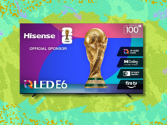 A TV Hisense série E6 de 100 polegadas atingiu um preço recorde na Amazon – economize US $ 400 agora A TV Hisense série E6 de 100 polegadas atingiu um preço recorde na Amazon – economize US $ 400 agora