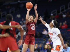 A agitação de Stanford para forçar o OT não é suficiente na derrota do torneio ACC para Miami A agitação de Stanford para forçar o OT não é suficiente na derrota do torneio ACC para Miami