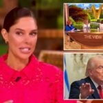 A apresentadora convidada de 'The View', Abby Huntsman, pede aos democratas que parem de ficar obcecados por Trump