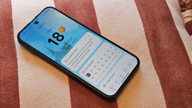 Novos ícones de clima acessíveis Pixel Weather