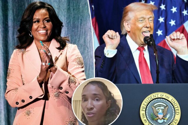 A cantora do TLC, Chilli, revela posição política após doar para a campanha de Trump, compartilhando a bizarra conspiração de Michelle Obama

