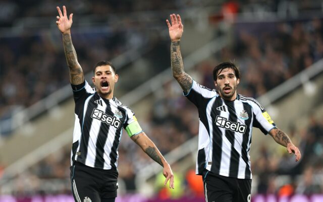 A confissão de Eddie Howe ao PSR em Newcastle acrescenta combustível à contratação de Bruno Guimarães e Sandro Tonali pelo Man Utd
