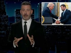A crítica de Jimmy Kimmel ao ‘encanador’ secretário do DHS, Markwayne Mullin, considerada ‘elite’ pelos críticos online A crítica de Jimmy Kimmel ao 'encanador' secretário do DHS, Markwayne Mullin, considerada 'elite' pelos críticos online