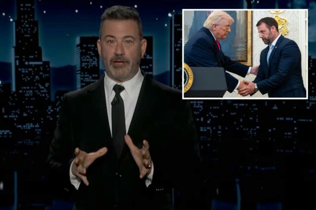 A crítica de Jimmy Kimmel ao 'encanador' secretário do DHS, A crítica de Jimmy Kimmel ao 'encanador' secretário do DHS, Markwayne Mullin, considerada 'elite' pelos críticos online