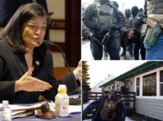 A deputada progressista Pramila Jayapal pede reparações para imigrantes ilegais ‘traumatizados’ pelo ICE A deputada progressista Pramila Jayapal pede reparações para imigrantes ilegais 'traumatizados' pelo ICE