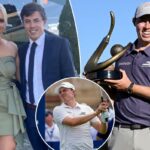 A esposa de Matt Fitzpatrick comemora a vitória do Valspar Championship da estrela do PGA Tour - uma semana após um desgosto de $ 4,5 milhões