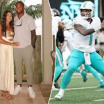 A esposa de Tua Tagovailoa reage à liberação do Dolphins QB quando surge um potencial local de pouso