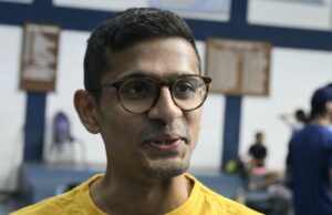 A estreia olímpica do squash é um ‘momento divisor de águas’, diz Saurav Ghosal A estreia olímpica do squash é um 'momento divisor de águas', diz Saurav Ghosal