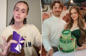 A estrela de ‘Mormon Wives’ Mikayla Matthews conta piada sobre divórcio após se separar do marido Jace Terry A estrela de 'Mormon Wives' Mikayla Matthews conta piada sobre divórcio após se separar do marido Jace Terry