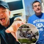 A estrela de 'Reacher' Alan Ritchson ri dos 'odiadores' dias após uma briga chocante com o vizinho