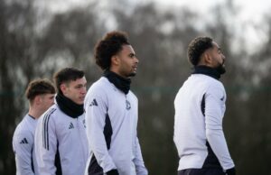 A estrela do Man Utd fez algo durante o treino que impressionou Matheus Cunha A estrela do Man Utd fez algo durante o treino que impressionou Matheus Cunha