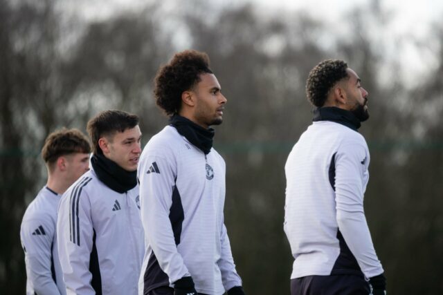 A estrela do Man Utd fez algo durante o treino A estrela do Man Utd fez algo durante o treino que impressionou Matheus Cunha