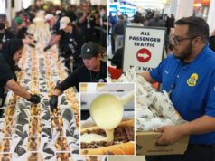 A fila mais longa no aeroporto da Filadélfia? Cheesesteaks, não seguros A fila mais longa no aeroporto da Filadélfia? Cheesesteaks, não seguros
