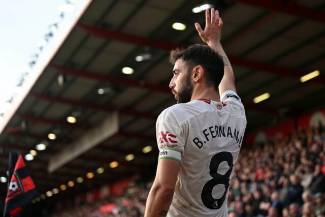 A frustração de Fernandes com Garnacho ficou visível no último jogo do Man Utd contra o Bournemouth, muita coisa mudou desde então
