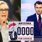 A governadora do Arizona, Katie Hobbs, veta a placa do memorial de Charlie Kirk, provocando indignação do Partido Republicano: 'Este projeto é insuficiente'