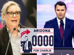 A governadora do Arizona, Katie Hobbs, veta a placa do memorial de Charlie Kirk, provocando indignação do Partido Republicano: ‘Este projeto é insuficiente’ A governadora do Arizona, Katie Hobbs, veta a placa do memorial de Charlie Kirk, provocando indignação do Partido Republicano: 'Este projeto é insuficiente'