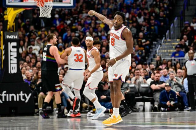 A grande noite de OG Anunoby impulsiona Knicks a uma vitória dominante sobre o Nuggets
