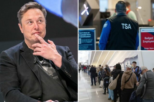 A jogada ousada de Elon Musk que pode acabar com o impasse salarial dos trabalhadores da TSA em meio à paralisação do DHS
