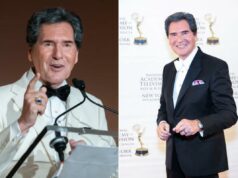 A lenda do Wake for NYC, Ernie Anastos, atrai centenas de pessoas em luto: ‘Monte Rushmore para âncoras’ Ernie Anastos falando na 9ª Gala Anual do MAG da Fundação Luisa Diaz.