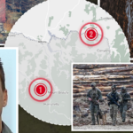 A linha do tempo dos eventos, desde o tiroteio em Porepunkah até a morte do assassino de policial