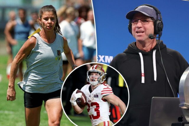 A mãe de Christian McCaffrey certa vez correu em alta velocidade de 40 jardas durante a gravidez: Ed McCaffrey
