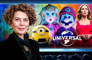 A mudança repentina de janelas da Universal mostra que os expositores estão fazendo suas vozes serem ouvidas | Análise Michael O'Leary fala no CinemaCon 2025. (Crédito: Jerod Harris/Getty Images)