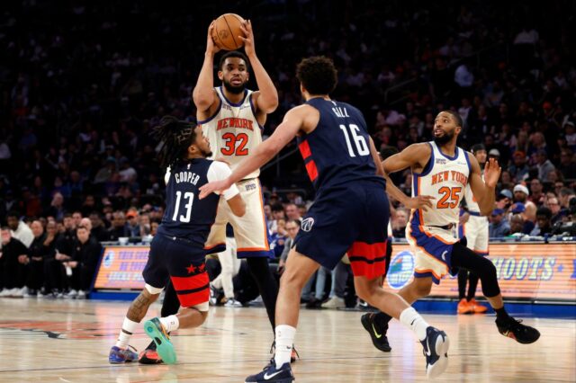 A oferta dos Knicks pelo segundo lugar está em jogo, A oferta dos Knicks pelo segundo lugar está em jogo, já que o cronograma finalmente ficará mais difícil