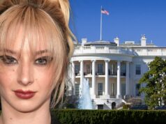 A patinadora artística da equipe dos EUA, Amber Glenn, diz que não visitará a Casa Branca âmbar glenn casa branca getty comp