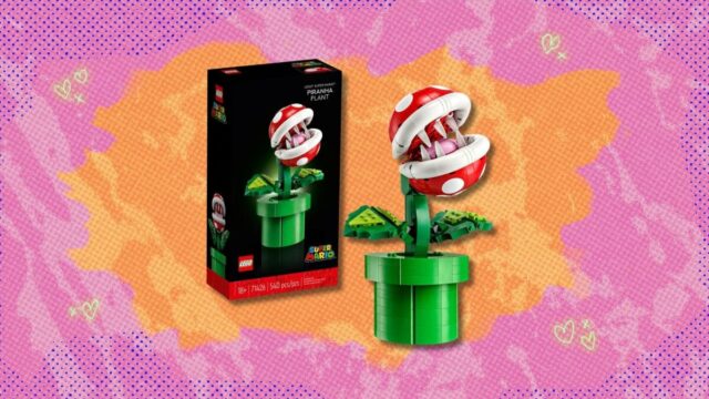 A planta Lego Super Mario Piranha tem mais de US $ 10 de desconto na Amazon
