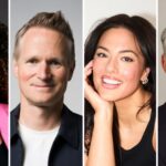 A presidente da NBCU Television, Pearlena Igbokwe, e o vice-presidente de serviços da Apple, Oliver Schusser, participam do Variety's Entertainment Marketing Summit