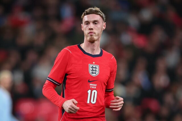 A primeira ação de Cole Palmer na Inglaterra contra o A primeira ação de Cole Palmer na Inglaterra contra o Uruguai mostra por que ele nunca poderá substituir Bruno Fernandes