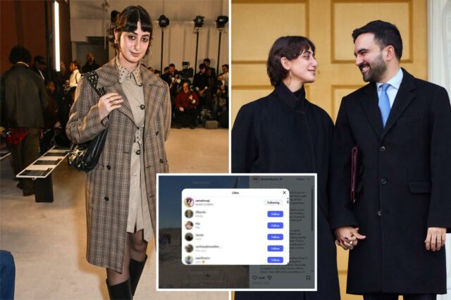 A primeira-dama de Nova York, Rama Duwaji, gostou da postagem A primeira-dama de Nova York, Rama Duwaji, gostou da postagem nas redes sociais apoiando a 'resistência' palestina após o ataque de 7 de outubro: relatório